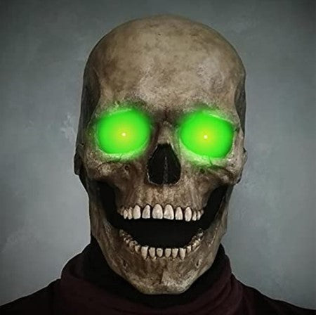 Lifelike Skull Mask – Terrifying Full-Head Halloween Costume Accessory for Adults | Thomler