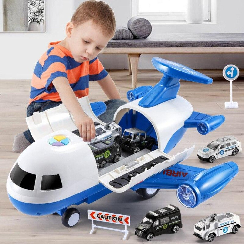 Airplane Playset Durable Plastic 20 Piece Airport Construction Role Play Toy For Children Aged 3 To 6 Years Imaginative Learning Set | Thomler