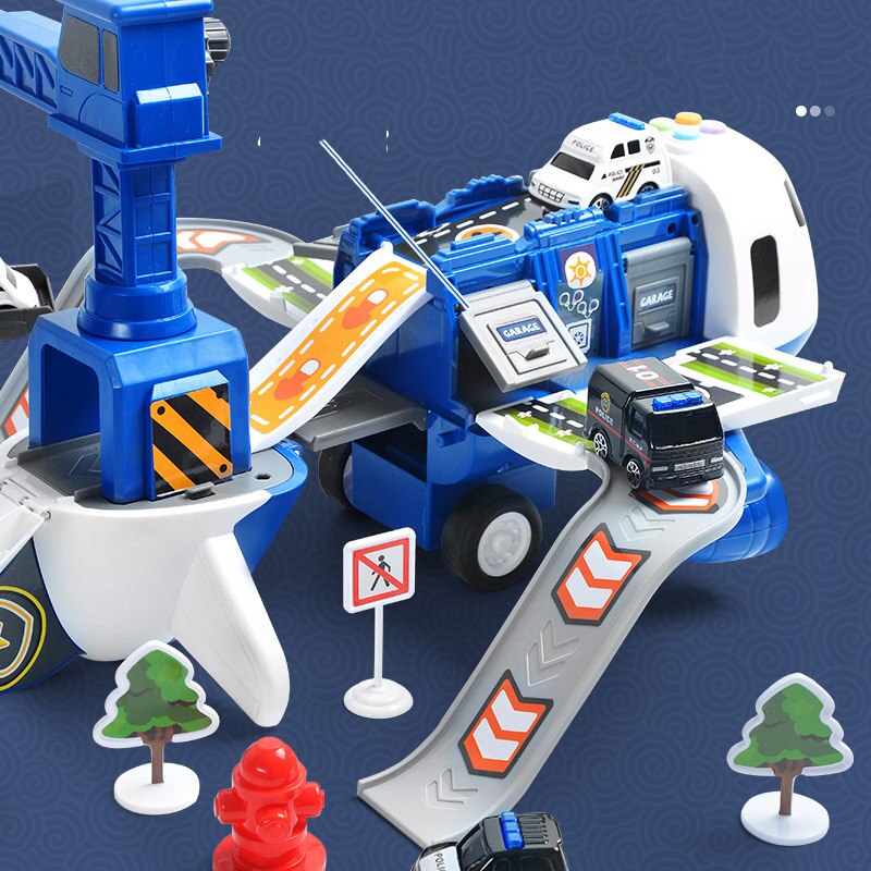 Airplane Playset Durable Plastic 20 Piece Airport Construction Role Play Toy For Children Aged 3 To 6 Years Imaginative Learning Set | Thomler