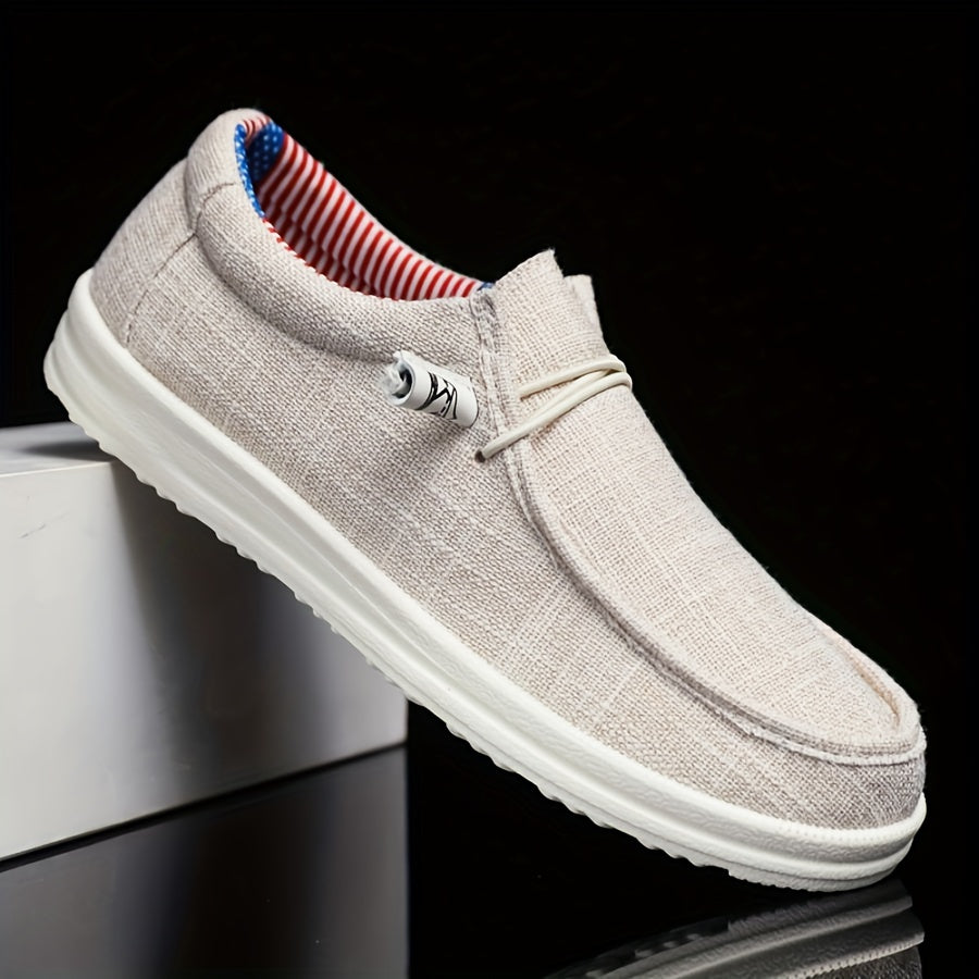 Men's Casual Loafers with Metal Hardware & Moc-Toe Stitch Detail – Slip-On Dress Shoes for Work, Travel & Everyday | Thomler