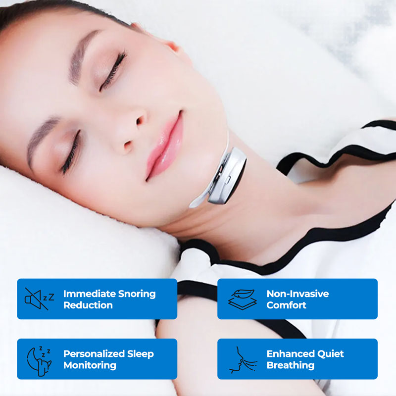 Jaw Support Sleep Strap for Snore Relief – Gentle Hold Keeps Mouth Closed at Night – Breathable Comfort Wrap for Nasal Breathing & Quieter | Thomler