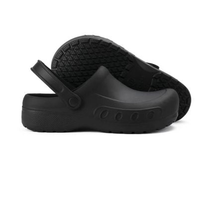 Professional Kitchen Clogs – Non-Slip Work Shoes for Chefs, Cooks & Food Service – Oil-Resistant Rubber Sole, Arch Support, Waterproof | Thomler