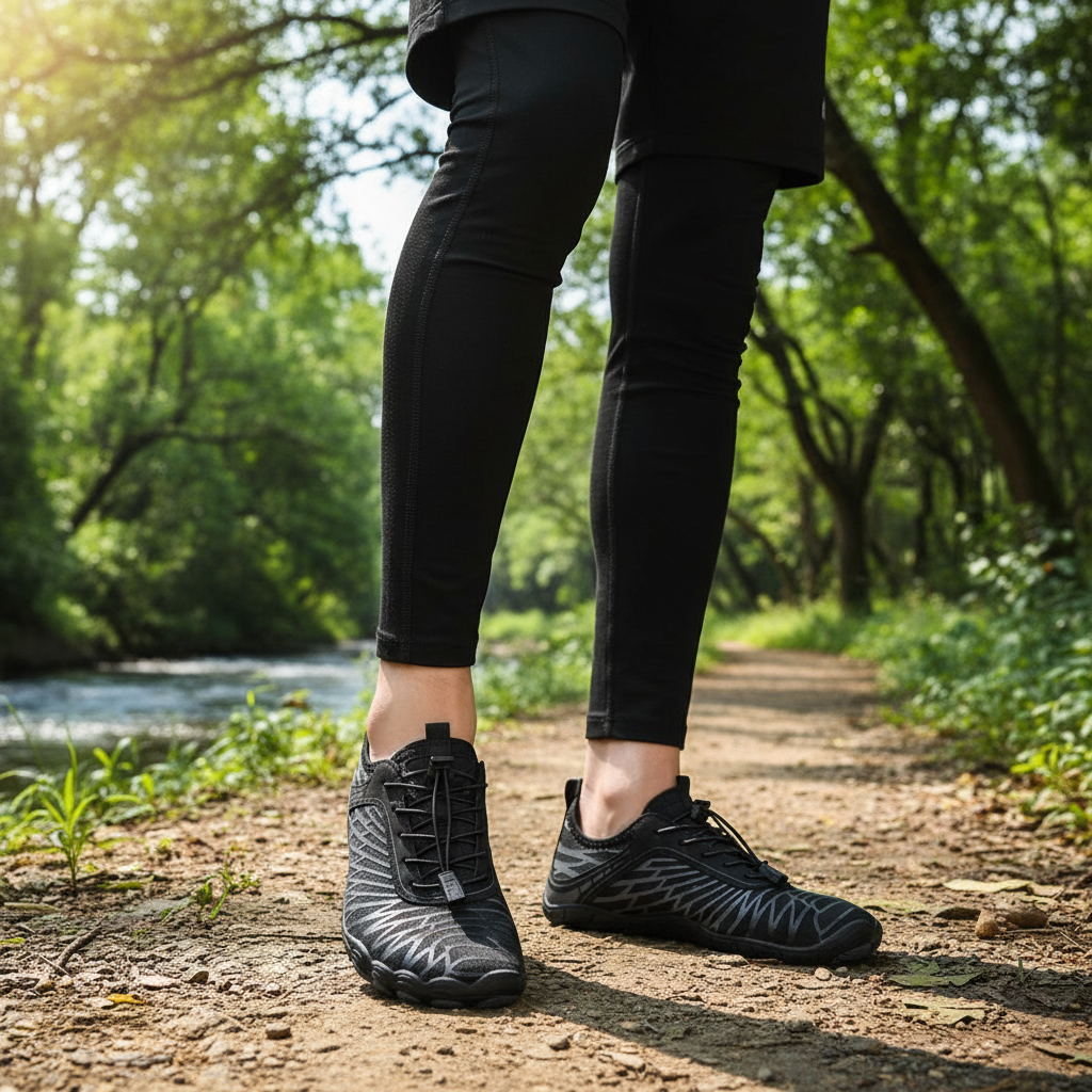 Minimalist Flexible Sole Athletic Shoes – Lightweight Ground-Feel Sneakers for Running, Gym, Water Sports & Everyday Wear | Thomler