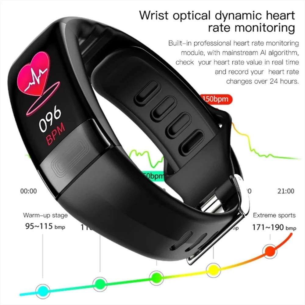 Health Tracking Smartwatch with Heart Rate Monitor, Blood Pressure Trend, and ECG Function for Fitness and Wellness | Thomler
