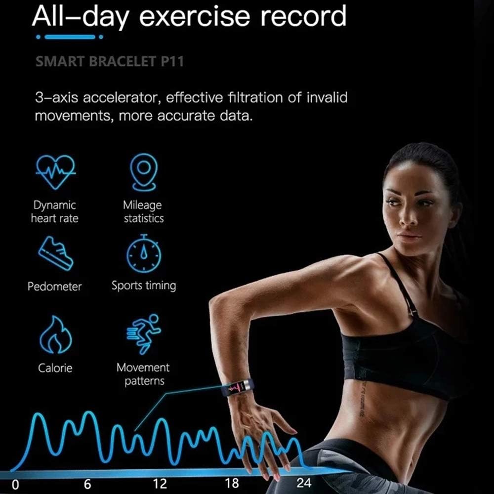Health Tracking Smartwatch with Heart Rate Monitor, Blood Pressure Trend, and ECG Function for Fitness and Wellness | Thomler