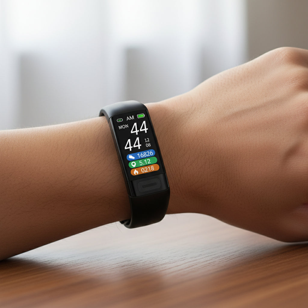 Health Tracking Smartwatch with Heart Rate Monitor, Blood Pressure Trend, and ECG Function for Fitness and Wellness | Thomler