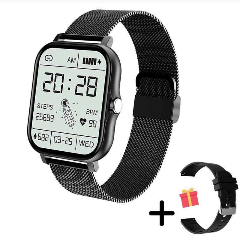 Fitness Tracker Smartwatch with Heart Rate Monitor, Blood Oxygen, Sleep Tracking & Waterproof Design for iOS & Android | Thomler