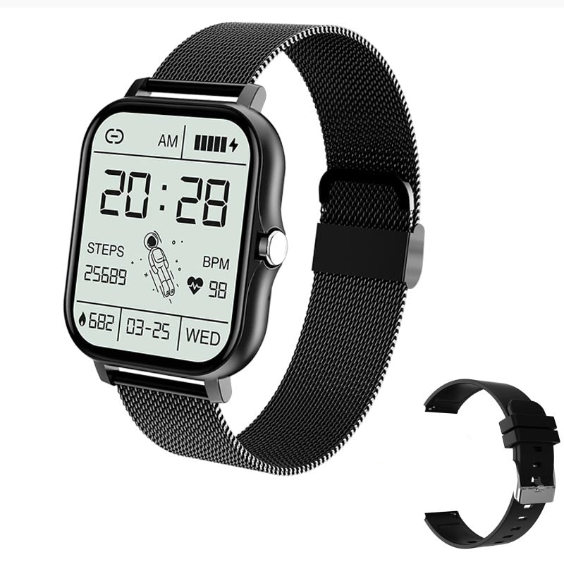 Fitness Tracker Watch with Heart Rate Monitor, Blood Oxygen Sensor, Step Counter & 10-Day Battery Life for iOS & Android | Thomler