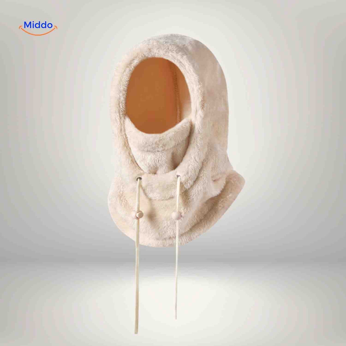 Fleece-Lined Winter Hood with Face Coverage & Adjustable Neck Warmer for Cold Weather Activities | Thomler