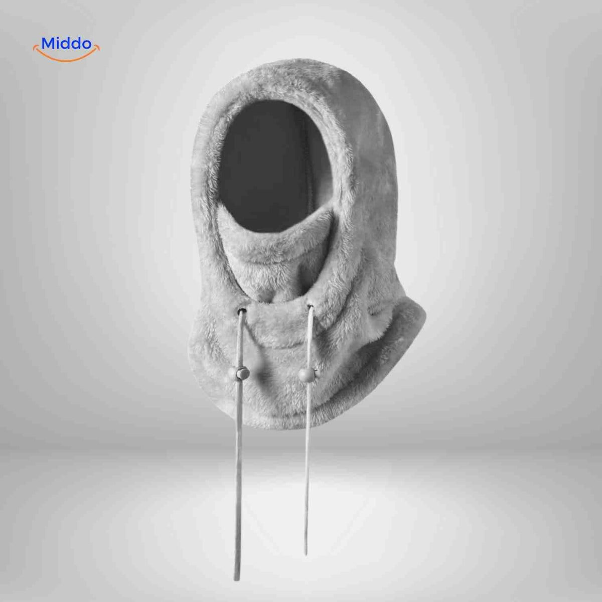 Fleece-Lined Winter Hood with Face Coverage & Adjustable Neck Warmer for Cold Weather Activities | Thomler