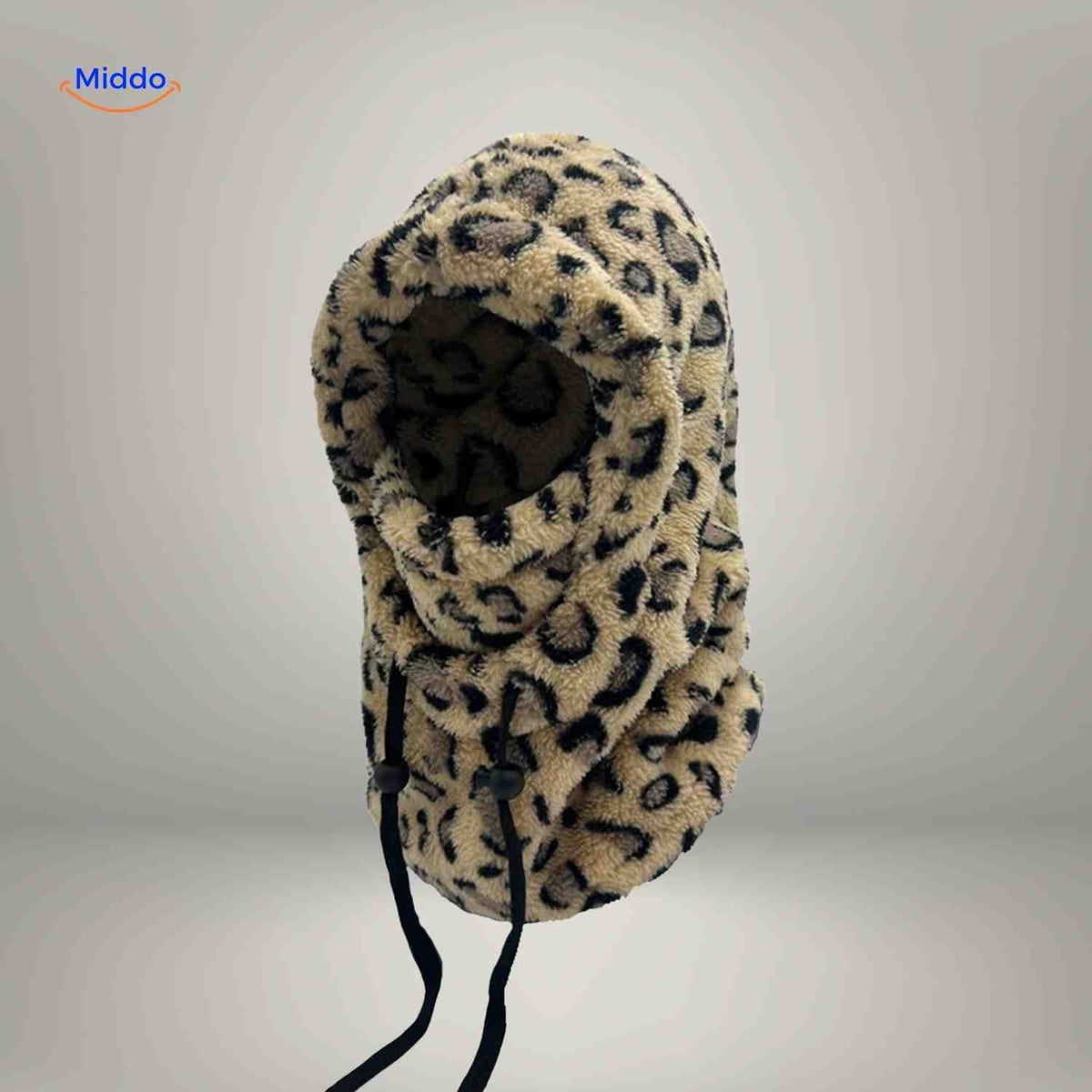 Fleece-Lined Winter Hood with Face Coverage & Adjustable Neck Warmer for Cold Weather Activities | Thomler