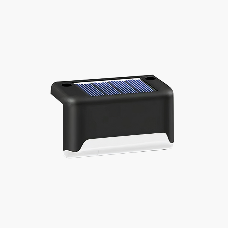 Solar Deck Lights Outdoor Waterproof LED Step Lights for Patio Stairs Fence Pathway Garden Wireless Wall Mount Warm Glow 5-Pack | Thomler