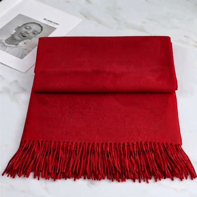 Soft Cashmere Scarf with Fringe – Elegant Wrap for Fall & Winter Cold Weather | Thomler
