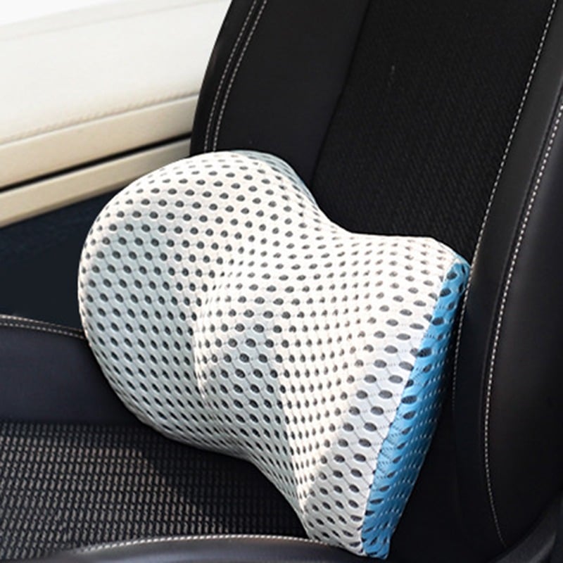 Orthopedic Lower Back Support Cushion for Office Chair, Car Seat & Sofa – Memory Foam Lumbar Pillow for Posture Relief | Thomler