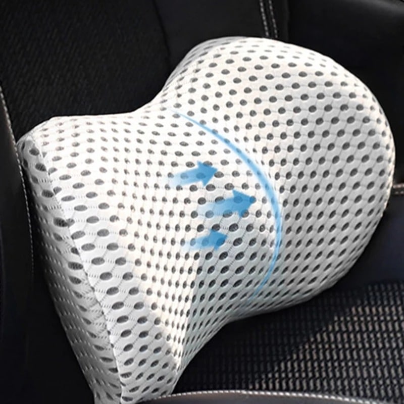 Orthopedic Lower Back Support Cushion for Office Chair, Car Seat & Sofa – Memory Foam Lumbar Pillow for Posture Relief | Thomler