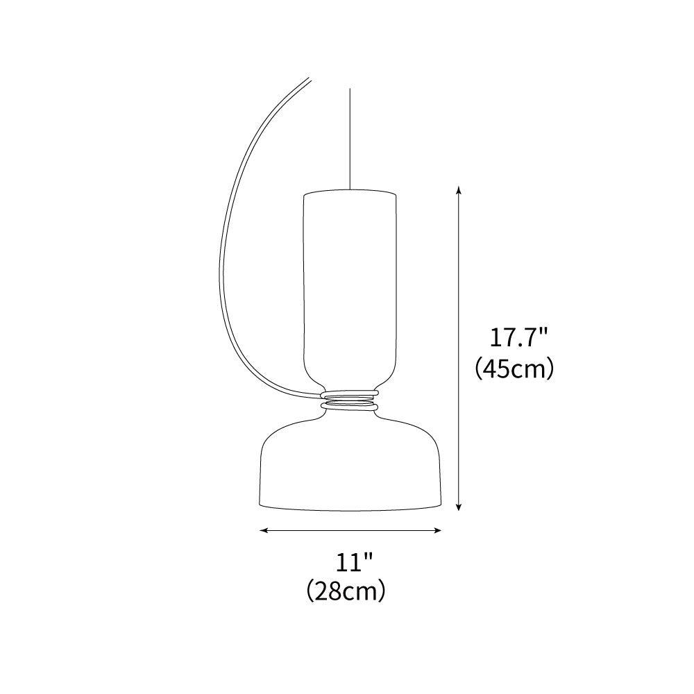 Suspension Cable Ceiling Light Iron Fixture Adjustable Drop Length for Dining Room Kitchen Island Entryway Modern Industrial Farmhouse Decor | Thomler