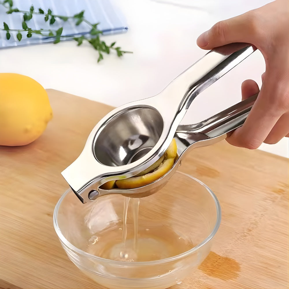 Manual Citrus Press – Heavy-Duty Handheld Juicer for Lemons, Limes & Oranges – Food-Grade Steel Construction | Thomler
