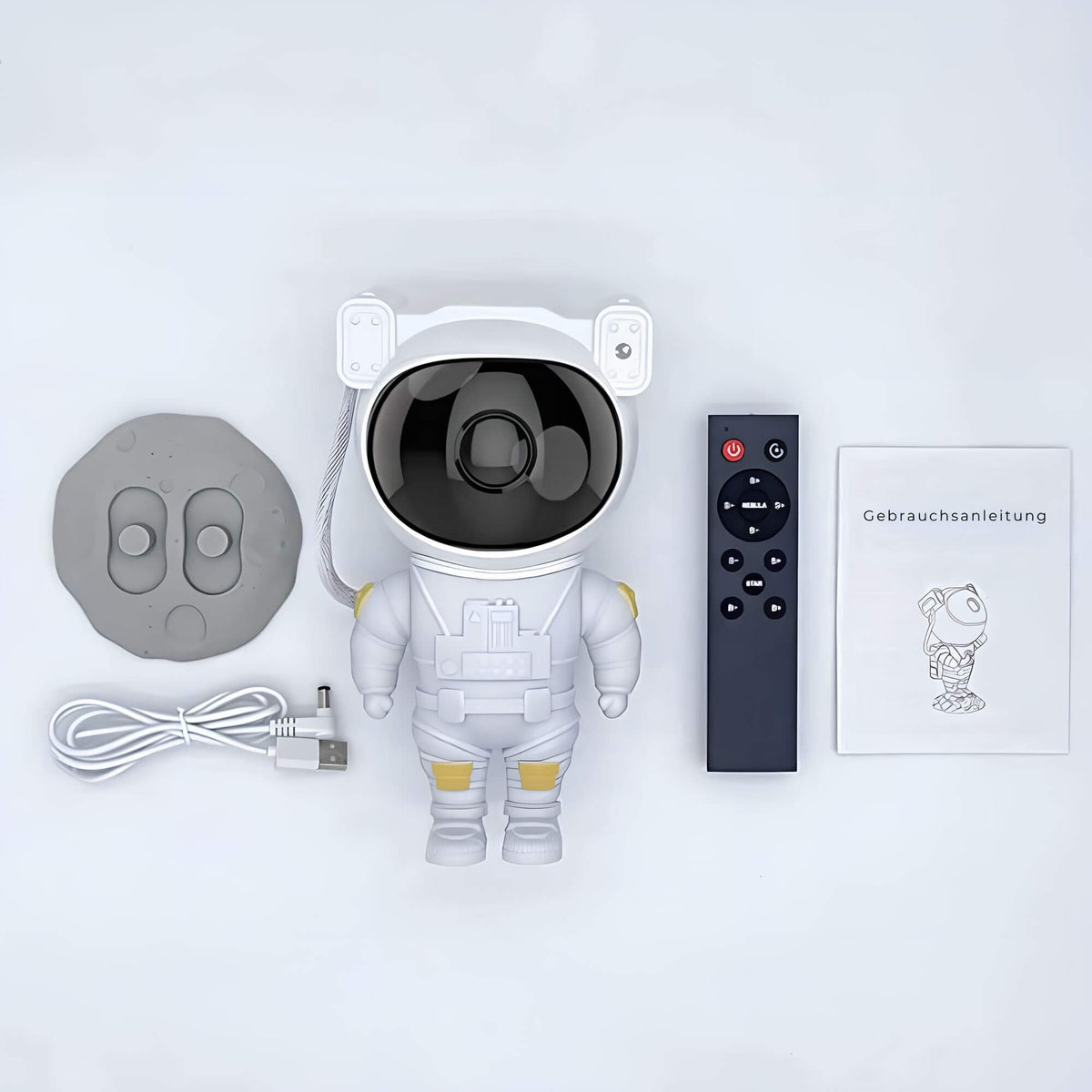 Space Explorer LED Projector Night Light with Nebula & Constellation Effects for Kids' Rooms & Bedrooms | Thomler