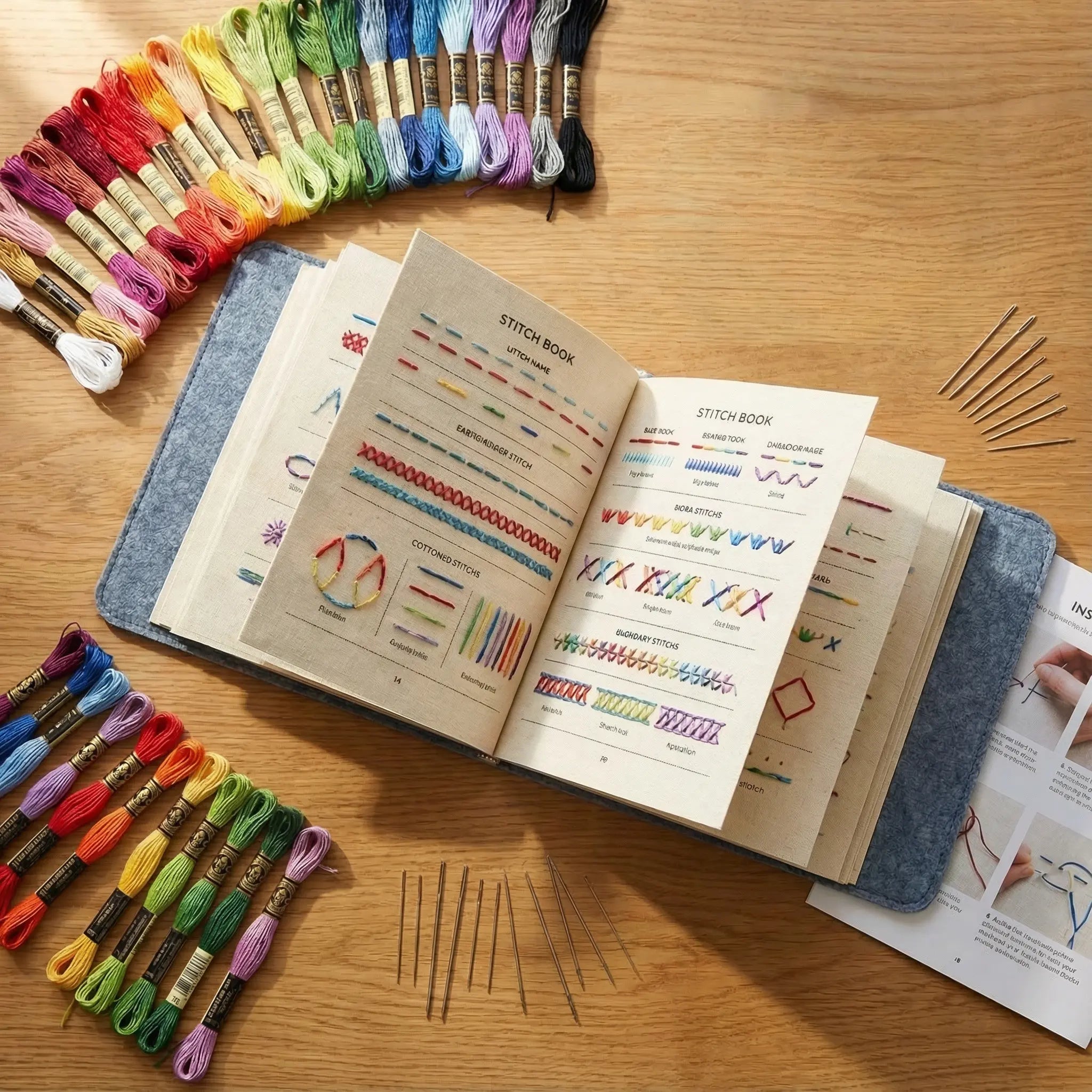 Stickbuch – 106 Techniken für Einsteiger