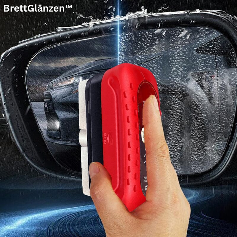 Rain-Repellent Glass Coating Kit for Car Windshields, Home Windows & Mirrors – Water Beading Formula with Built-In Applicator | Thomler