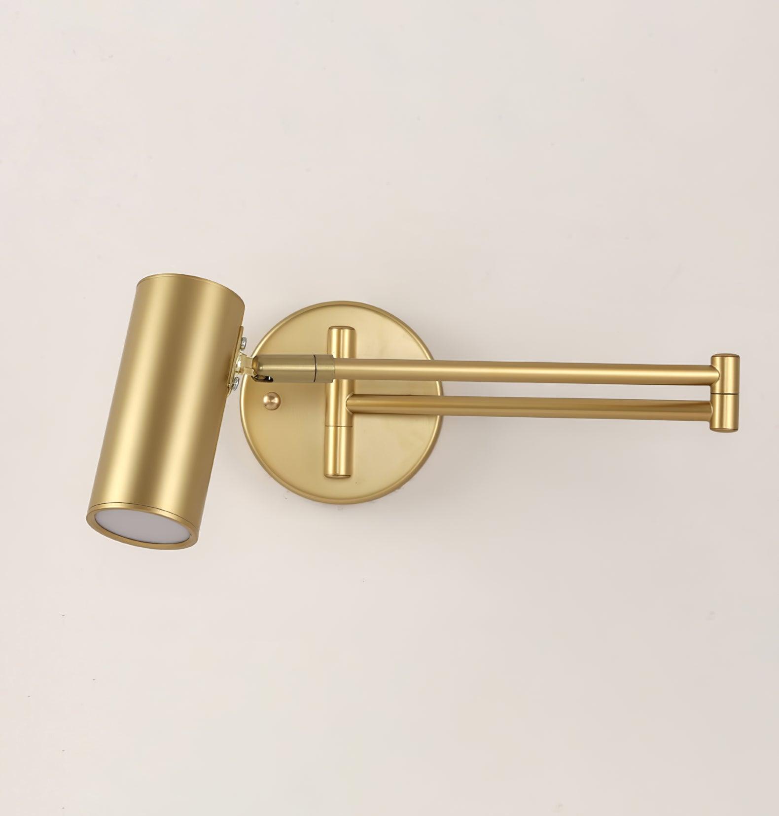 Metal LED Wall Sconce 12.6 in Adjustable Indoor Bedroom Hallway Modern Wall Light Rotating Dimmable Fixture | Thomler
