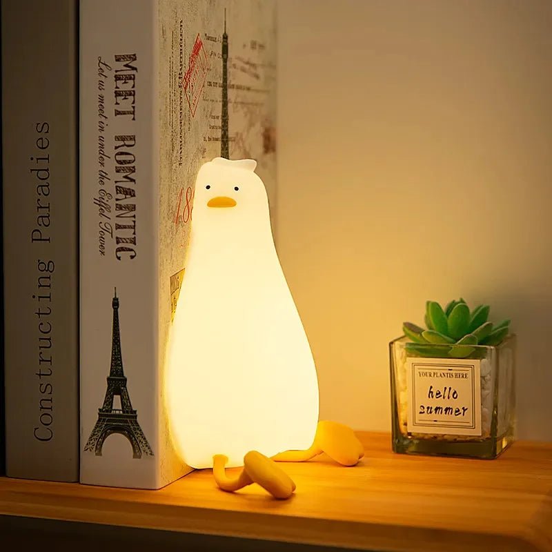 Night Light Silicone 30-Minute Auto-Shut-Off Dimmable Warm Light Rechargeable Baby Toddler Nursery | Thomler