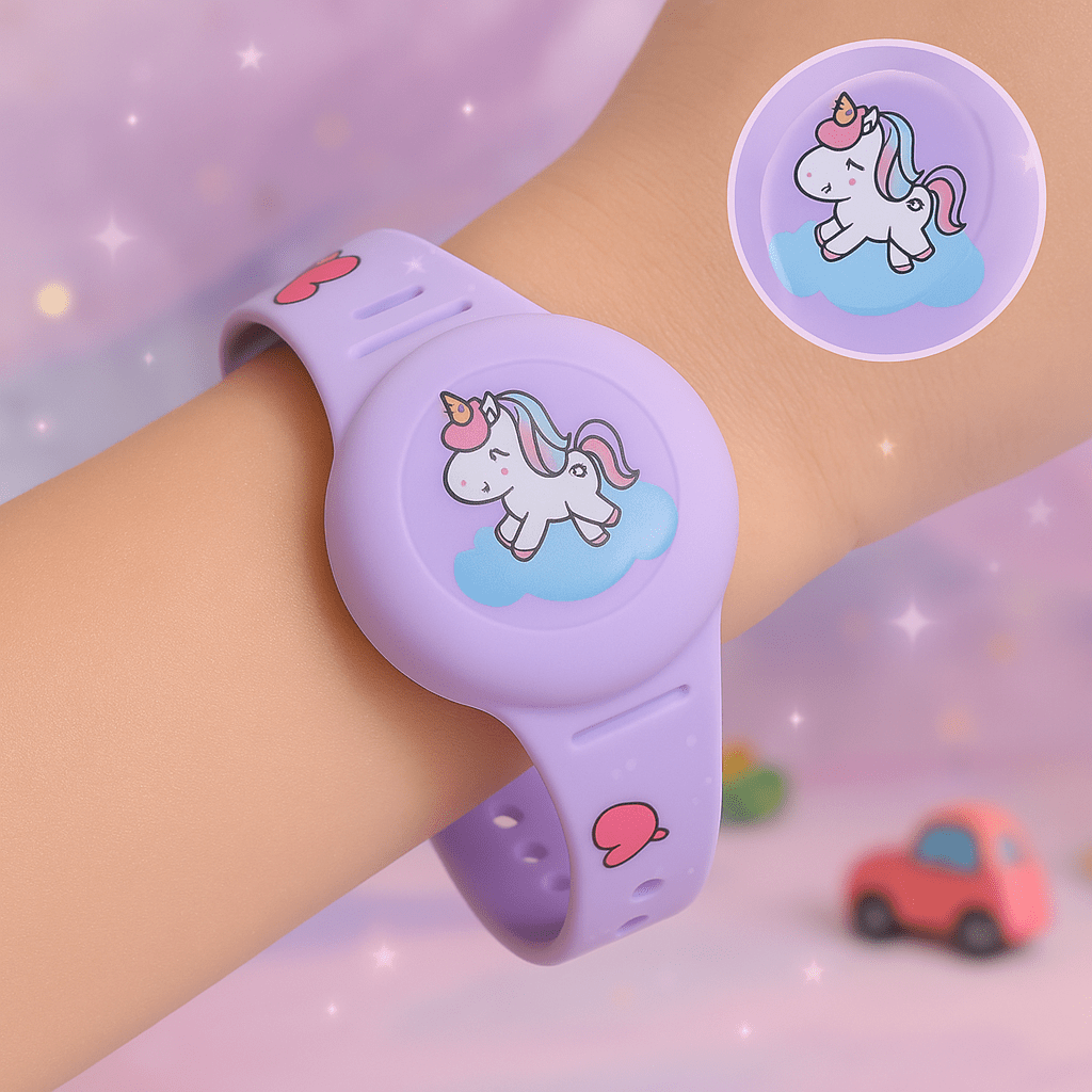 Kids Location Tracker Wristband – Adjustable GPS Watch for Children with Soft Strap & Playful Design – Real-Time Monitoring – Lightweight | Thomler