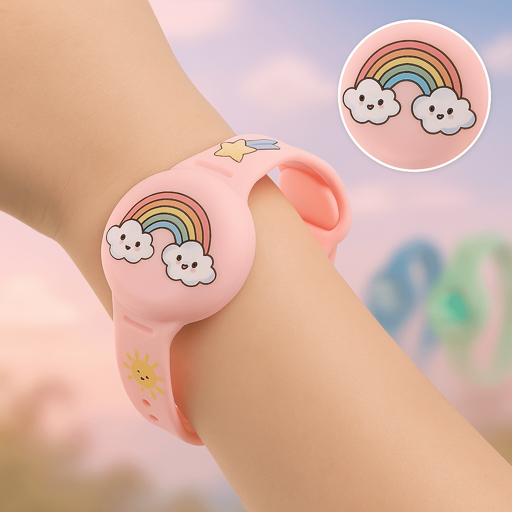 Kids Location Tracker Wristband – Adjustable GPS Watch for Children with Soft Strap & Playful Design – Real-Time Monitoring – Lightweight | Thomler