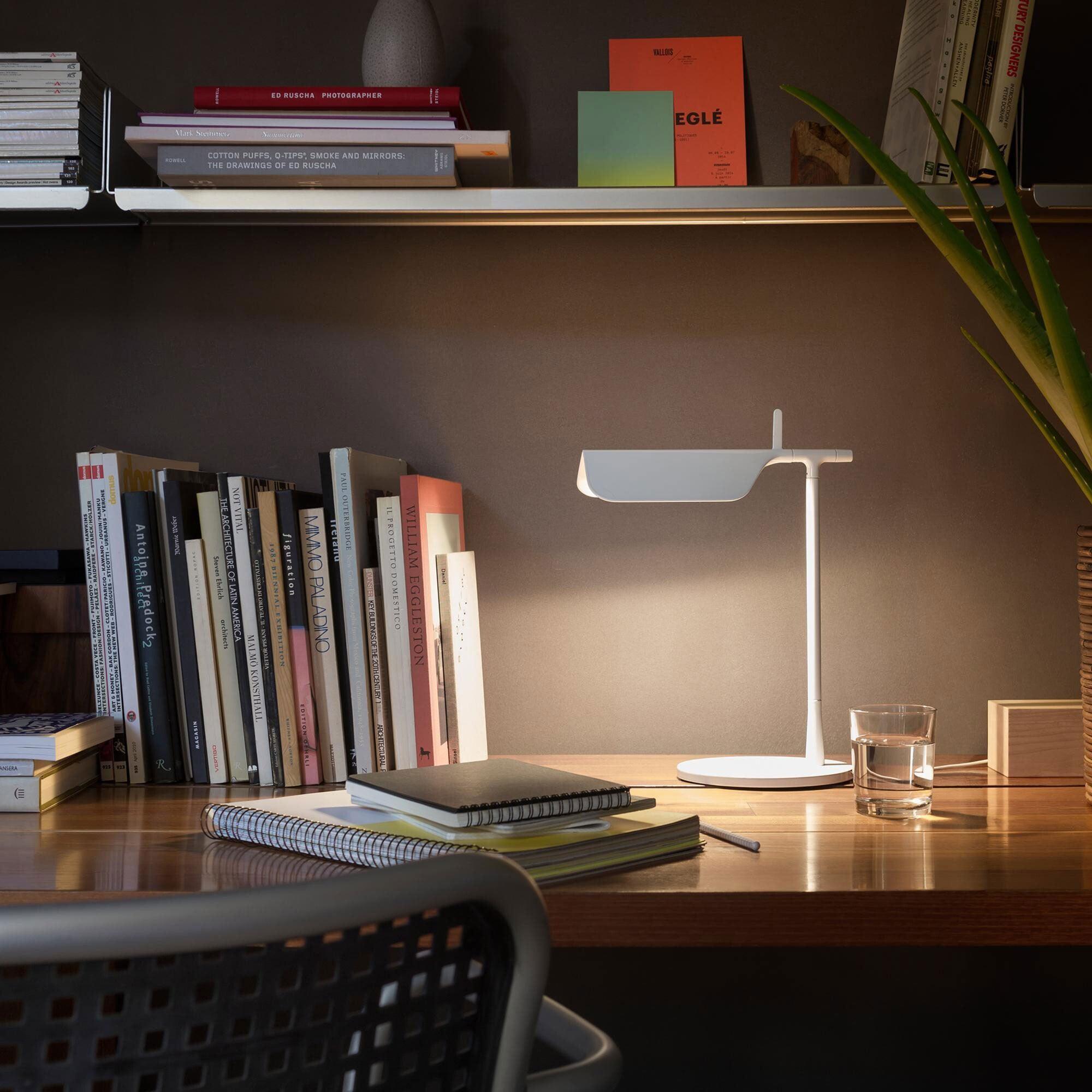 Table Lamp Iron 14.8 in LED Desk Workspace Minimalist Task Lighting Modern | Thomler