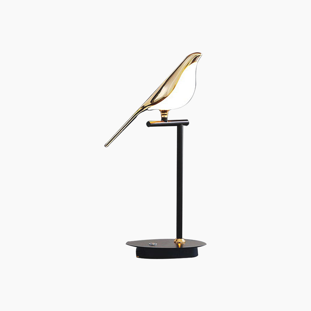 Table Lamp Acrylic Bird Design 9.4 in Dimmable LED Bedroom Living Room Decorative Lighting Nordic Style | Thomler