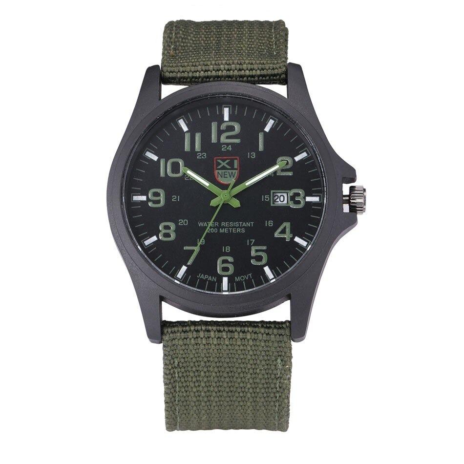 Rugged Outdoor Sports Watch with Luminous Display & Dive Rating – Military-Style Timepiece for Hiking, Training & Field Use | Thomler