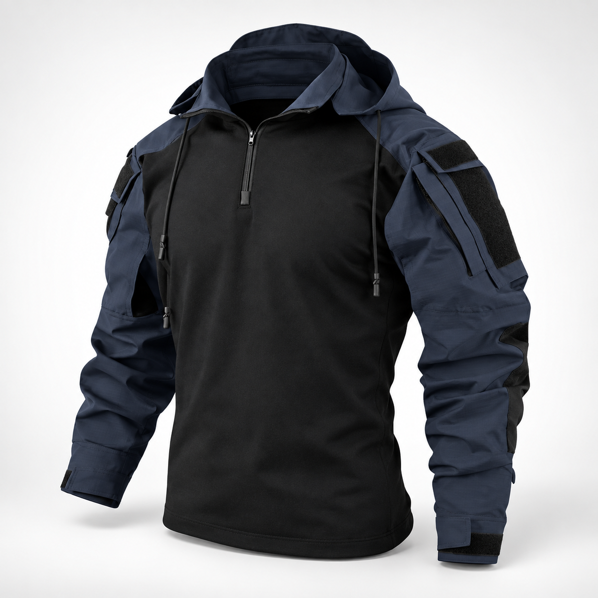 Water-Repellent Windproof Tactical Jacket for Men Outdoor Hiking Camping Everyday Wear Military Style Lightweight Polyester Coat | Thomler