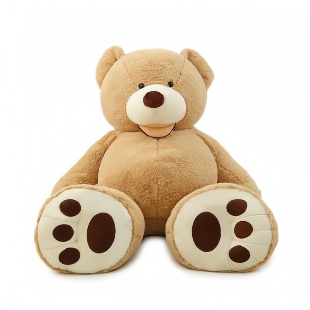 Giant Plush Bear – Adjustable Fill Stuffed Animal for All Ages & Home Display | Thomler