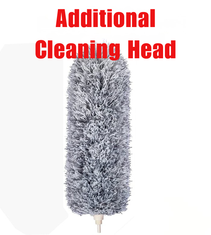 Extendable Microfiber Duster with Telescoping Handle – Bendable Head, Washable, Reaches 8 Feet for Ceiling Fans, High Shelves, Baseboards | Thomler