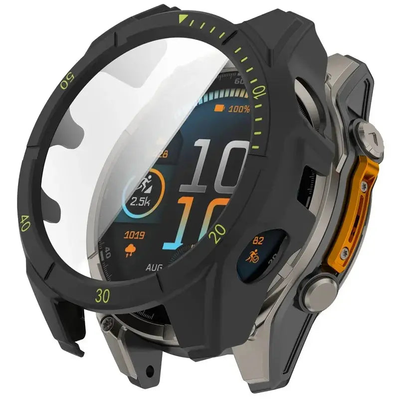 Protective Case & Screen Guard for Garmin Fenix 8 & Descent Mk3i Smartwatch | Thomler