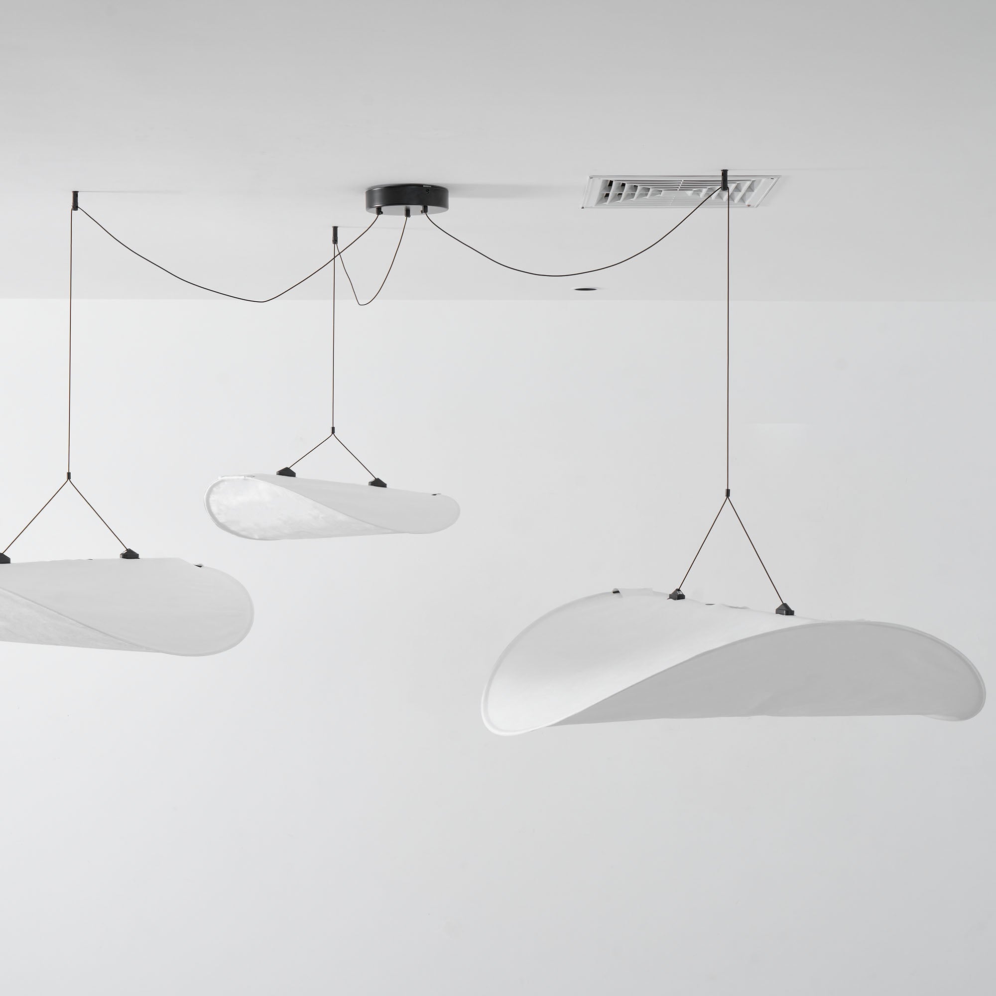 Pendant Light Dupont Paper 23.6 in Ceiling Adjustable Modern Indoor Dining Room Kitchen Lamp | Thomler