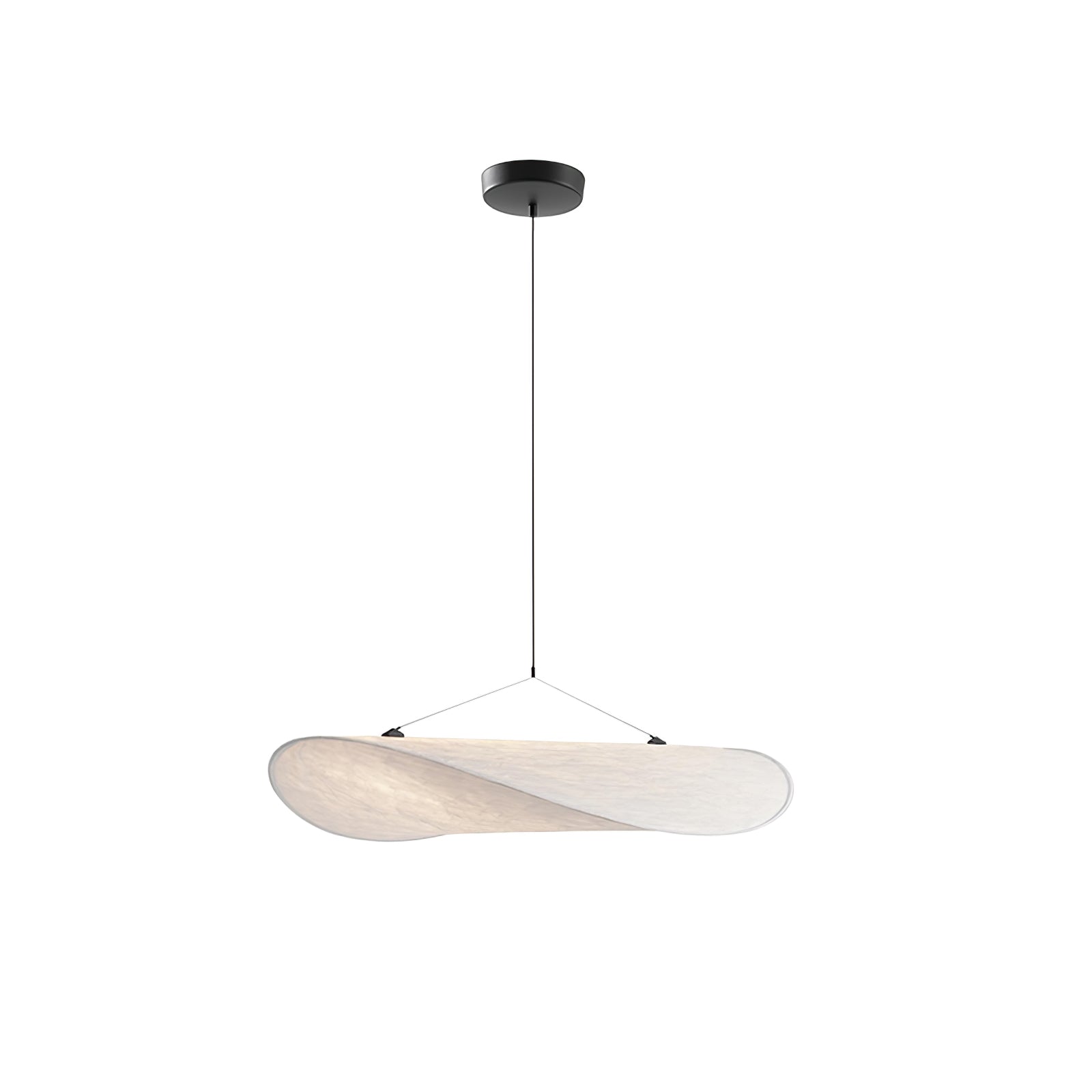 Pendant Light Dupont Paper 23.6 in Ceiling Adjustable Modern Indoor Dining Room Kitchen Lamp | Thomler