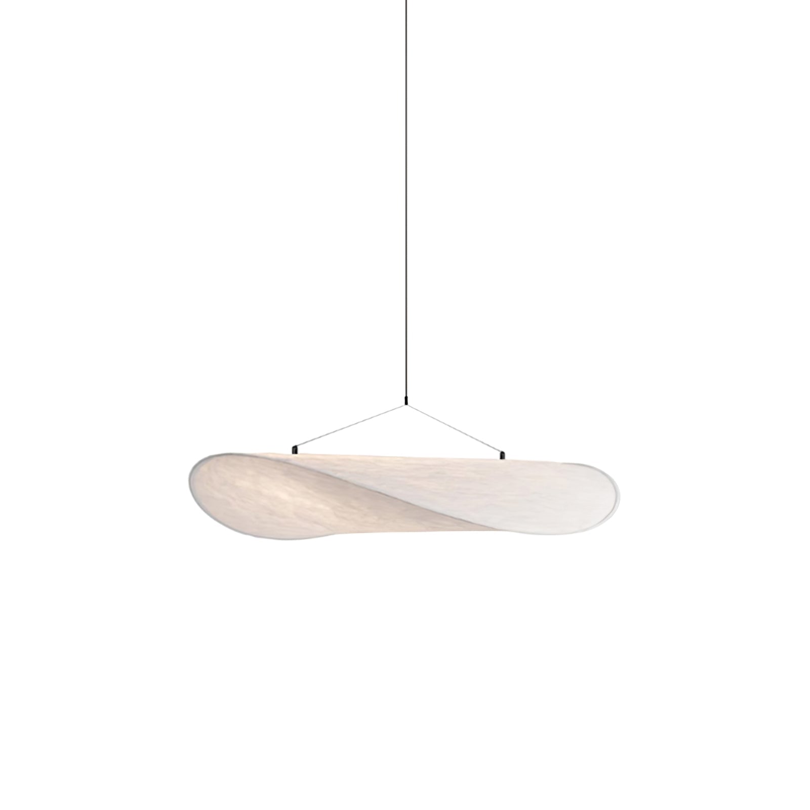 Tense Cloud Pendant Light 31.4 in LED White Ceiling Living Room Dining Modern Hanging Lamp Soft Diffuser Adjustable | Thomler