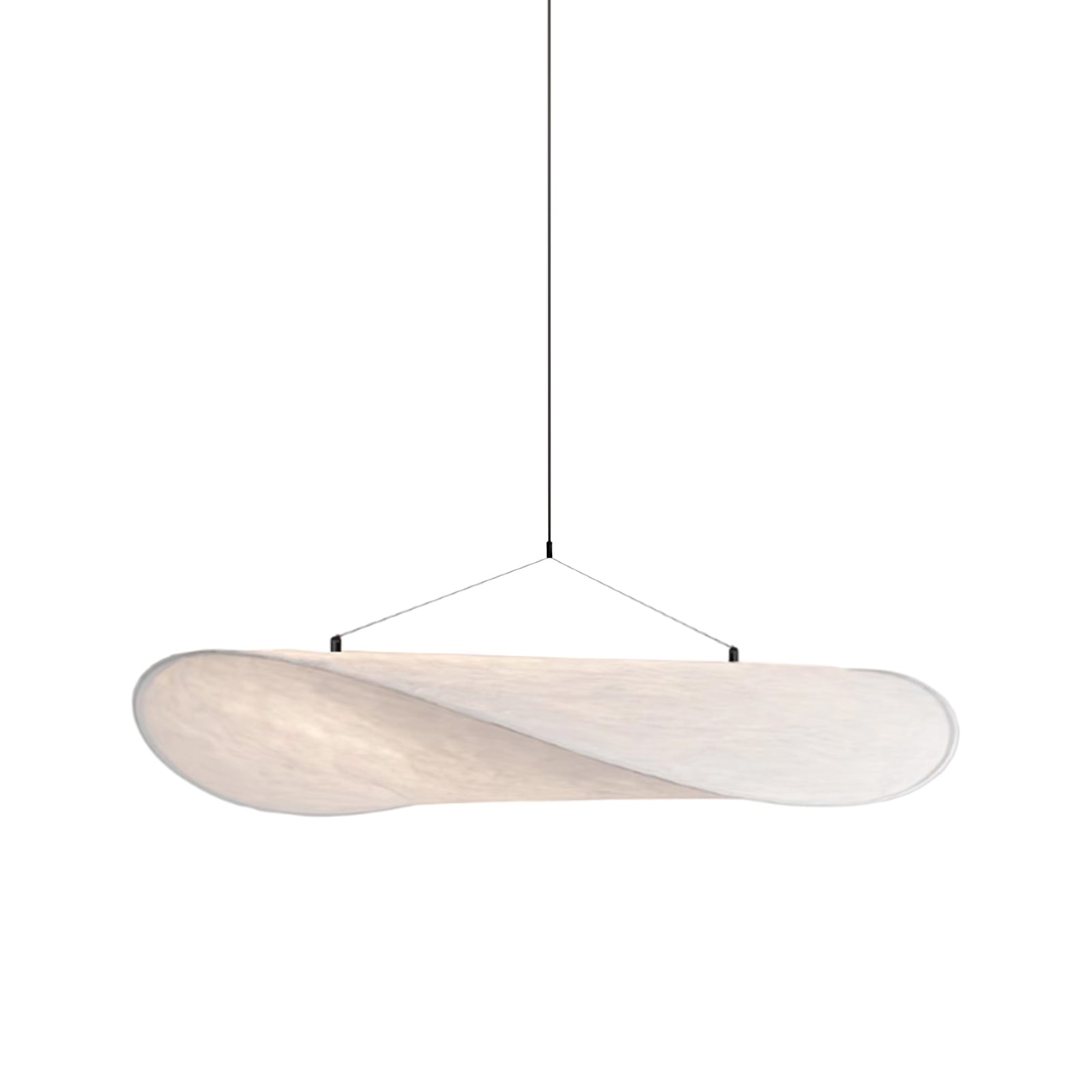 Tense Cloud Pendant Light 31.4 in LED White Ceiling Living Room Dining Modern Hanging Lamp Soft Diffuser Adjustable | Thomler