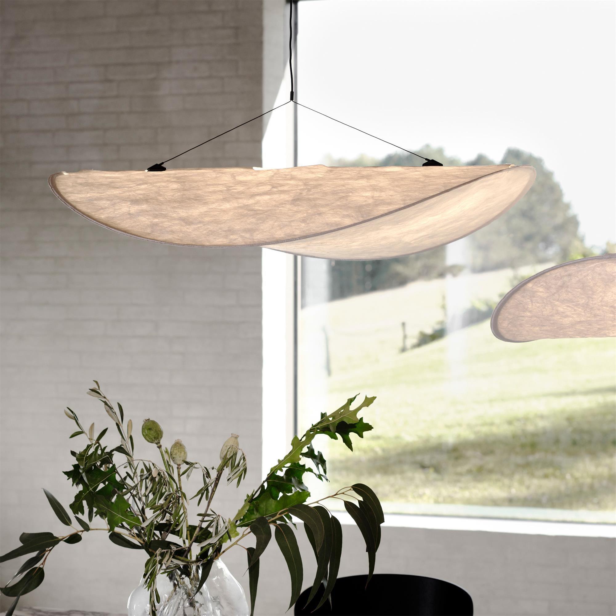 Pendant Light Dupont Paper 23.6 in Ceiling Adjustable Modern Indoor Dining Room Kitchen Lamp | Thomler