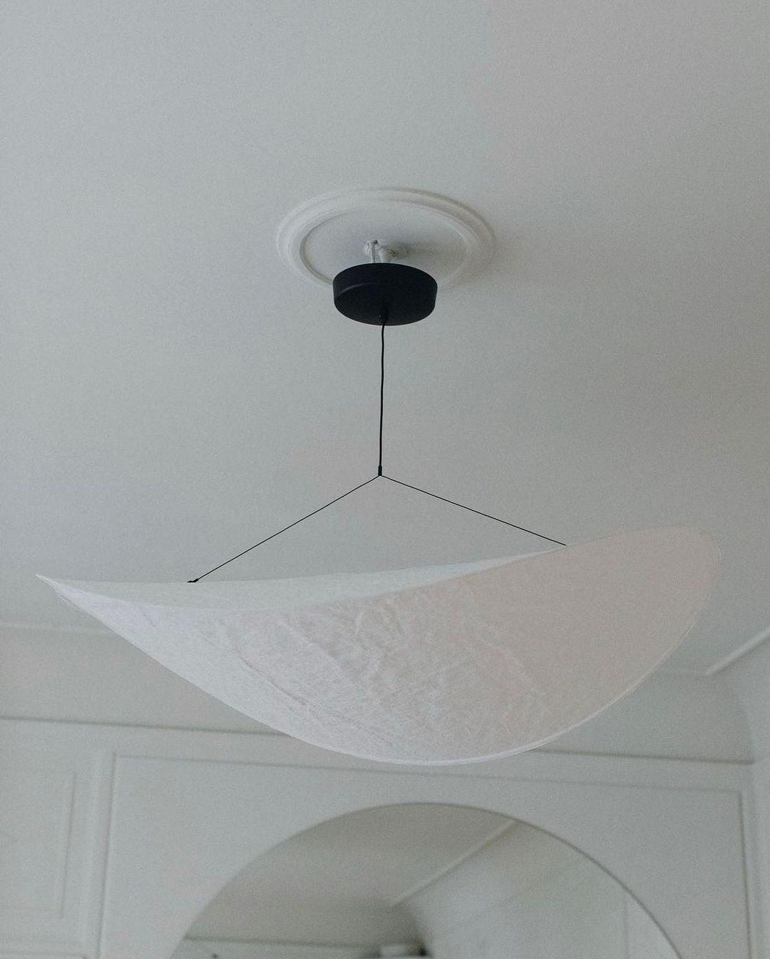 Tense Cloud Pendant Light 31.4 in LED White Ceiling Living Room Dining Modern Hanging Lamp Soft Diffuser Adjustable | Thomler