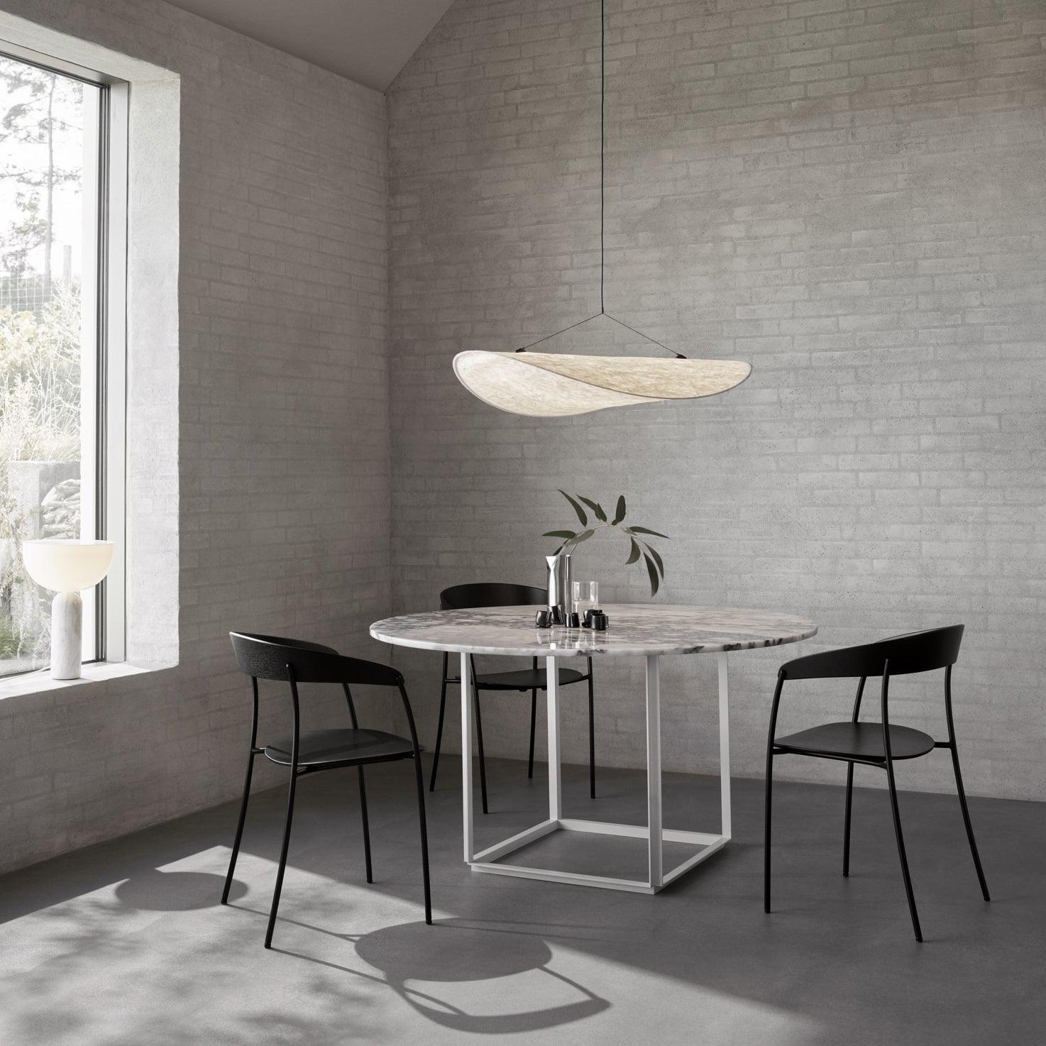 Pendant Light Dupont Paper 23.6 in Ceiling Adjustable Modern Indoor Dining Room Kitchen Lamp | Thomler