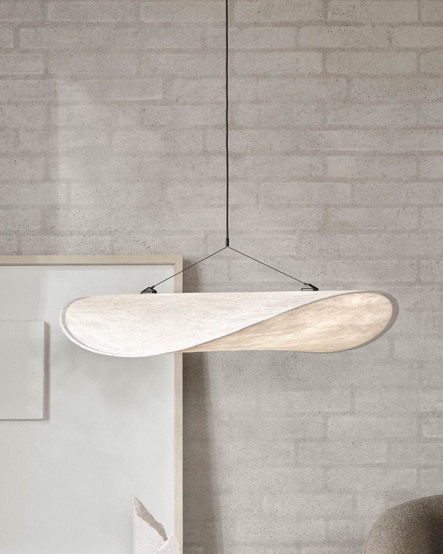 Pendant Light Dupont Paper 23.6 in Ceiling Adjustable Modern Indoor Dining Room Kitchen Lamp | Thomler
