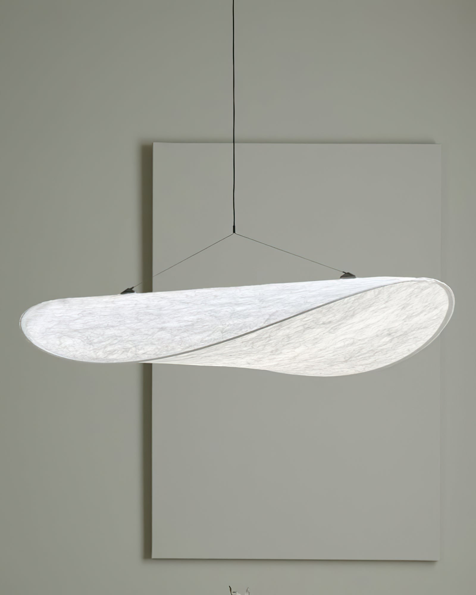 Pendant Light Dupont Paper 23.6 in Ceiling Adjustable Modern Indoor Dining Room Kitchen Lamp | Thomler