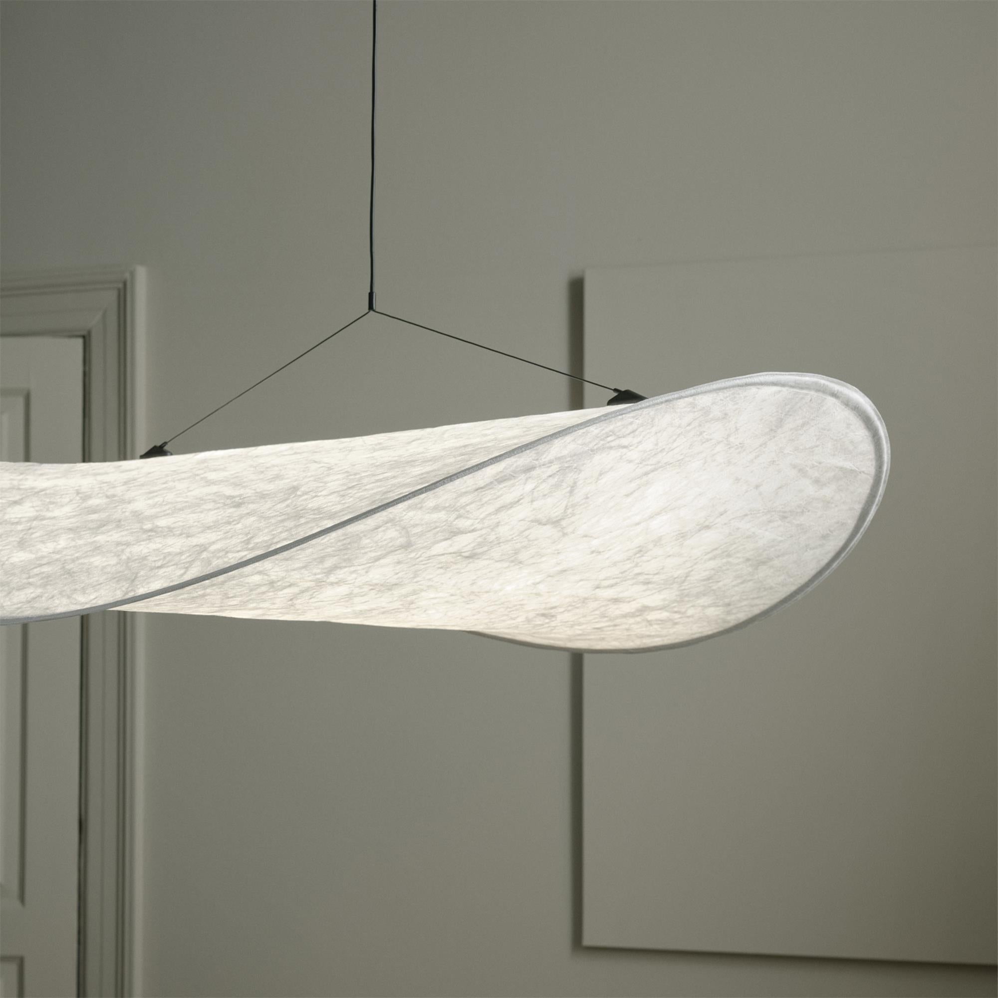 Pendant Light Dupont Paper 23.6 in Ceiling Adjustable Modern Indoor Dining Room Kitchen Lamp | Thomler