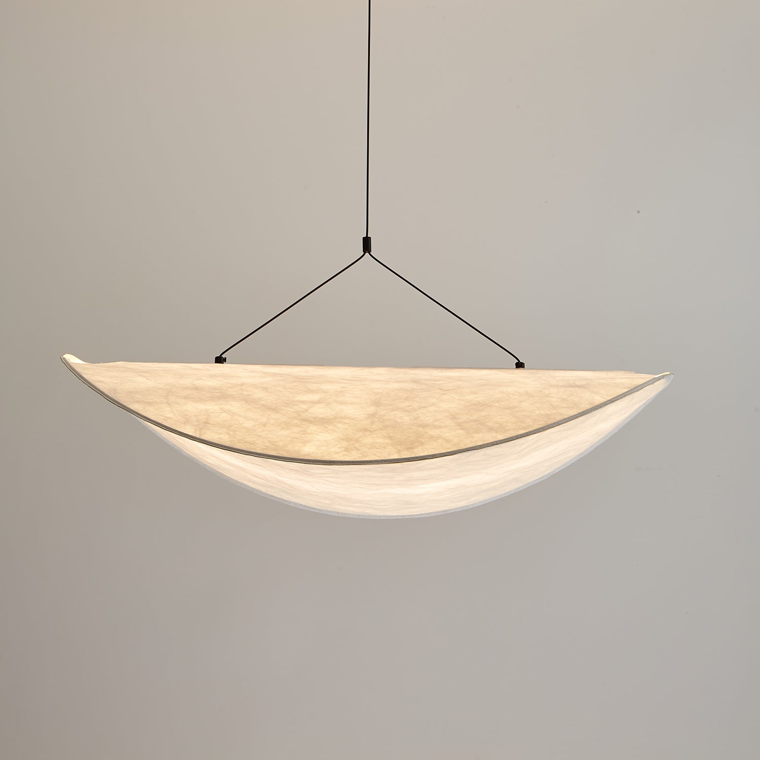 Pendant Light Dupont Paper 23.6 in Adjustable Indoor Ceiling Lamp Modern Dining Room Kitchen Lighting | Thomler