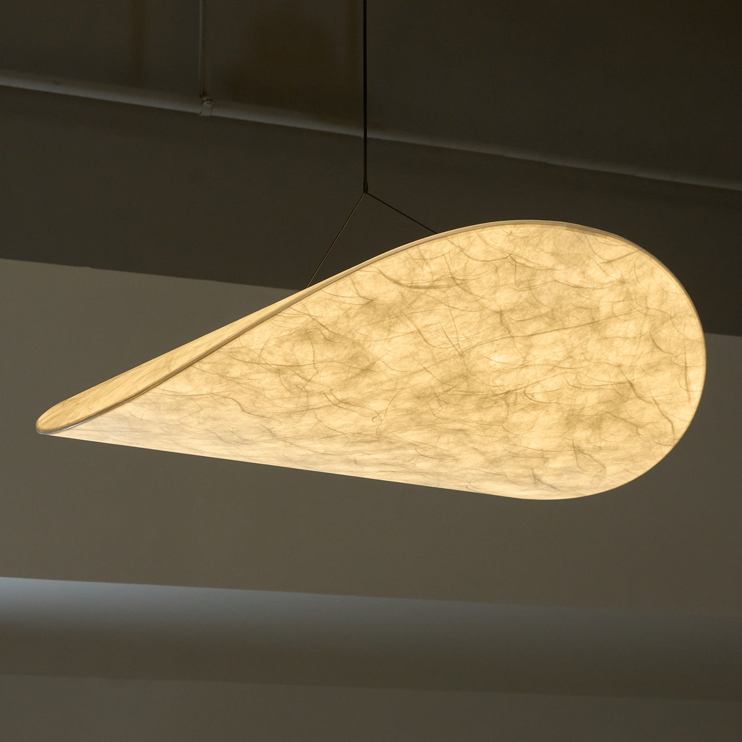 Tense Cloud Pendant Light 31.4 in LED White Ceiling Living Room Dining Modern Hanging Lamp Soft Diffuser Adjustable | Thomler