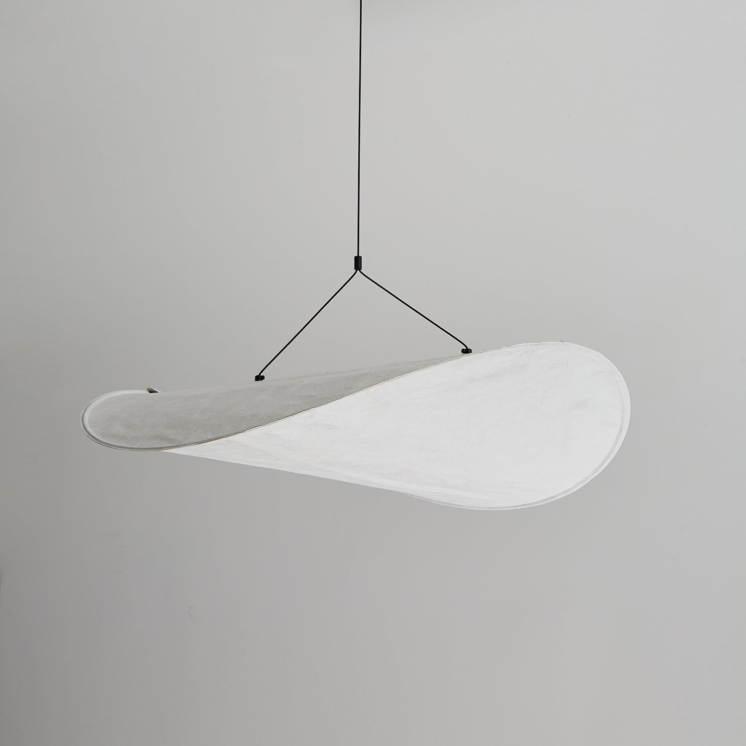 Pendant Light Dupont Paper 23.6 in Adjustable Indoor Ceiling Lamp Modern Dining Room Kitchen Lighting | Thomler