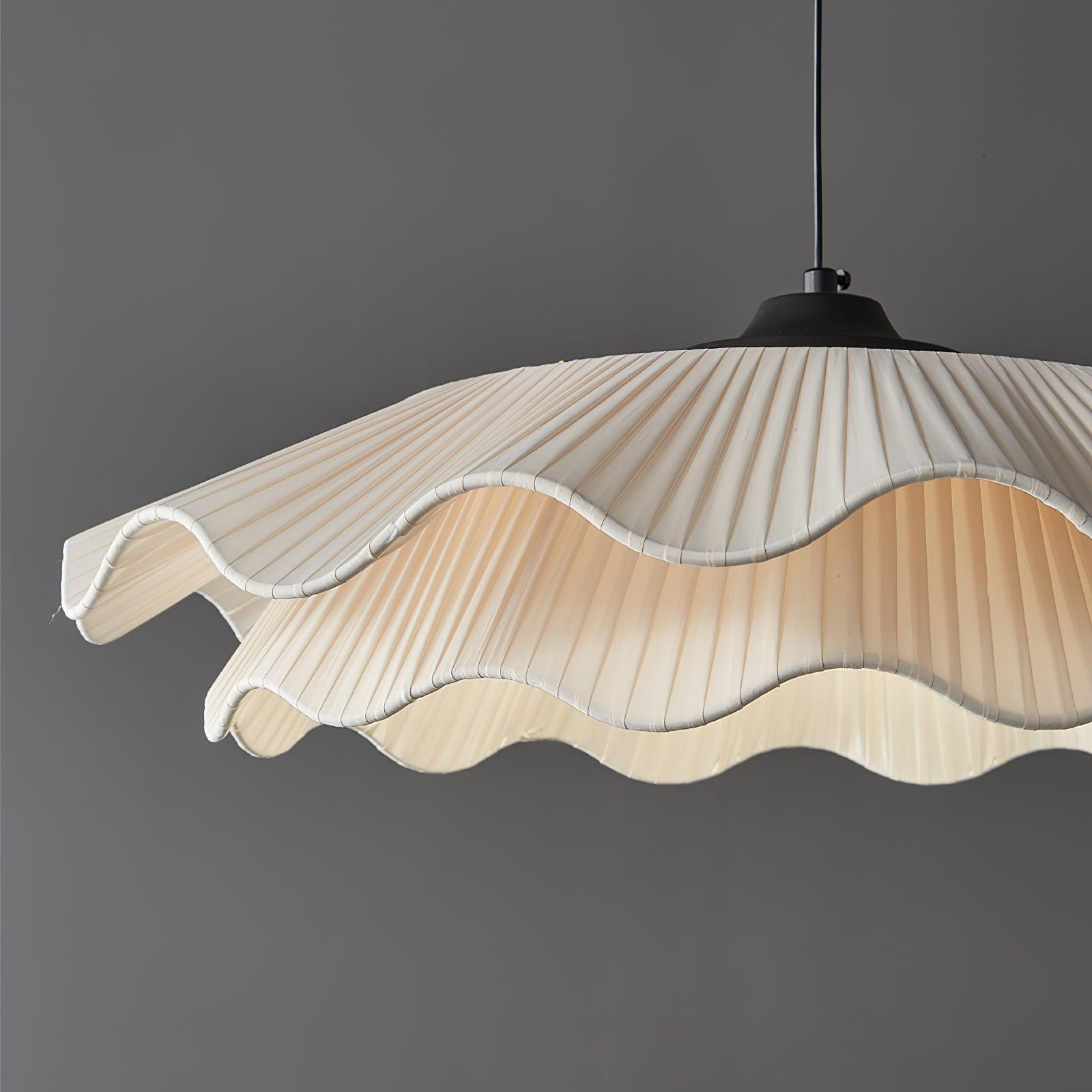 Pendant Light Brass 21.7 in Adjustable Ceiling Light Beige Black Living Room Dining Room Modern Minimalist Hanging Lamp | Thomler