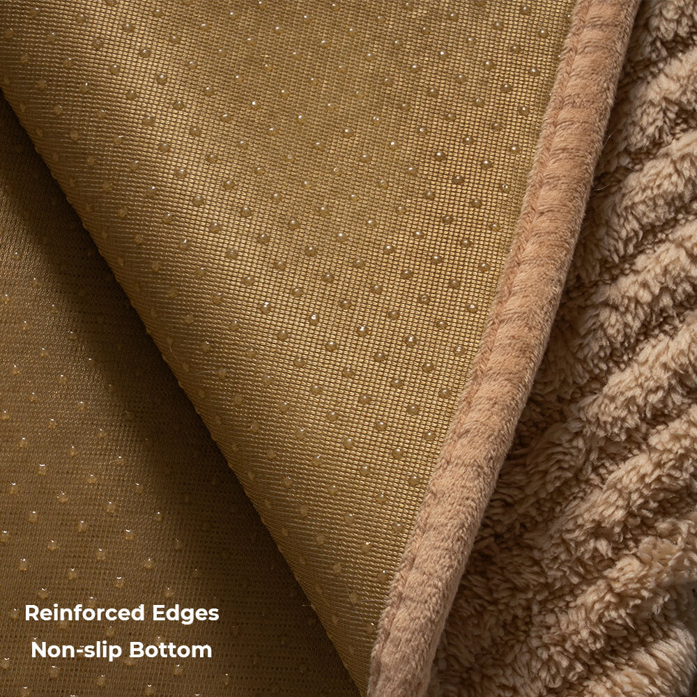 Textured Plush Couch Protector with Silicone Grip – Available in Multiple Sizes | Thomler